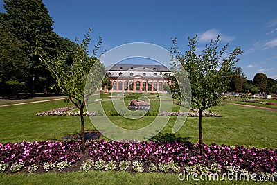 Orangerie Darmstadt Stock Photo