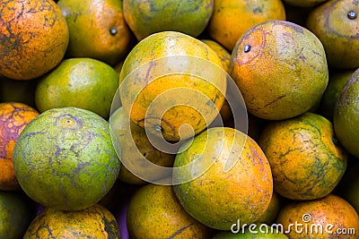 Oranges at super market Stock Photo