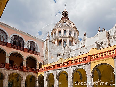 Oratorio San Felipe Neri Guanajuato Mexico Stock Photo