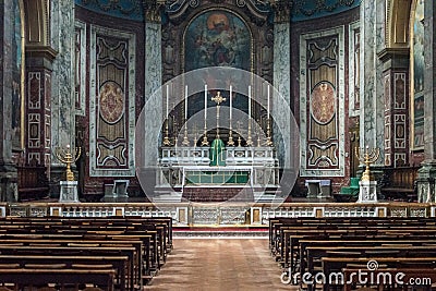 Oratory London Altar A Editorial Stock Photo