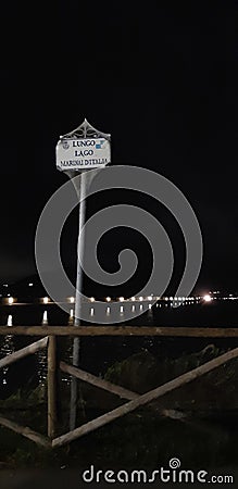 Orbetello: invasion of spiders on the lagoon Stock Photo