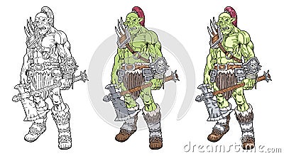 Orc Stock Photo