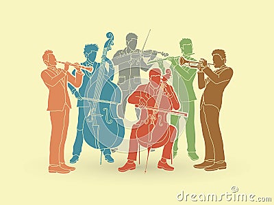 Orchestra Vector Illustration