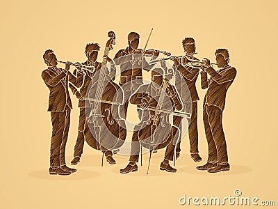 Orchestra Vector Illustration