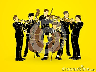 Orchestra Vector Illustration