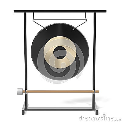 Orchestral gong Stock Photo