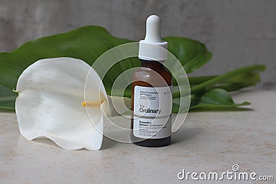 The ordinary brand famous skincare products - Batumi, Georgia country- June 2021 Editorial Stock Photo