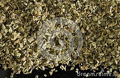 Oregano macro Stock Photo