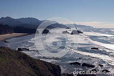 Oregon Coast Stock Photo