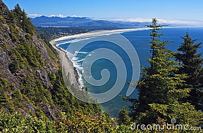 Oregon coast vista Stock Photo