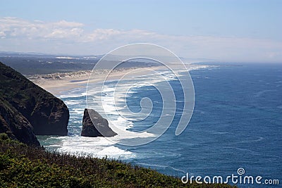Oregon Coastline Stock Photo