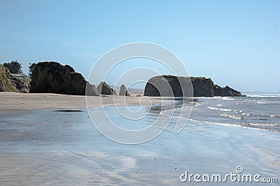 Oregon Coastline Stock Photo