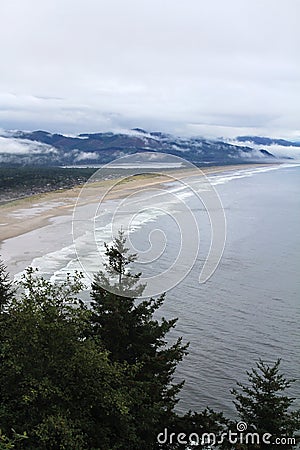 Oregon Coastline Stock Photo