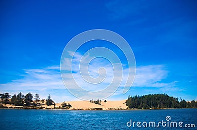 Oregon Dunes Stock Photo