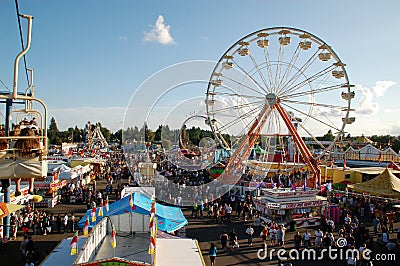 Oregon State Fair Editorial Stock Photo