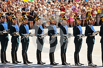 Orel, Russia - August 05, 2016: Orel city day. President regimen Editorial Stock Photo