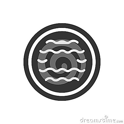 Oreo Cookie Icon Vector Illustration