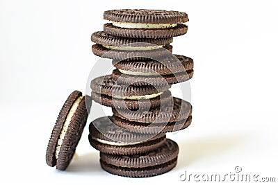 Oreo cookies Stock Photo