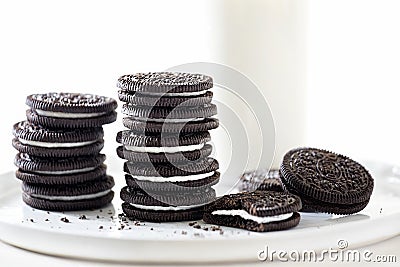 Oreo cookies Stock Photo