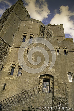 Orford castle Stock Photo