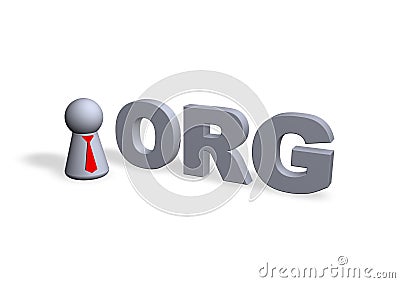 Org domain Stock Photo