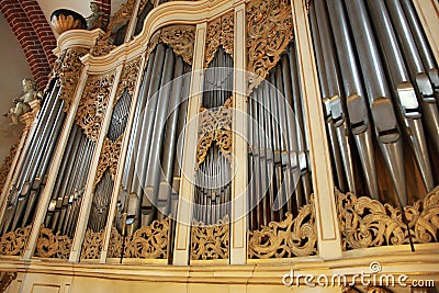 Organ Stock Photo