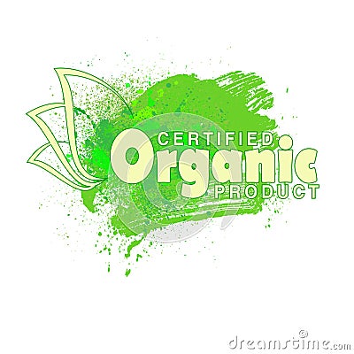 Organic blot Vector Illustration