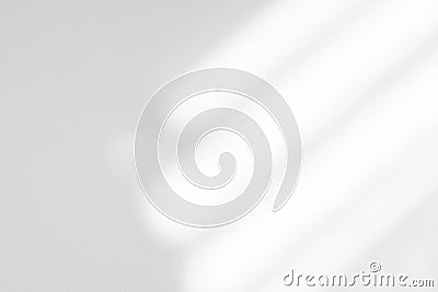 Ð®Organic drop shadow on a white wall Stock Photo