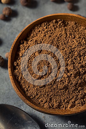 Organic Dry Ground Allspice Stock Photo