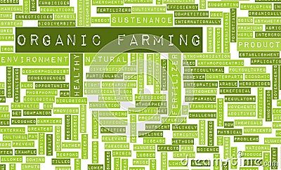 Organic Farming Stock Photo