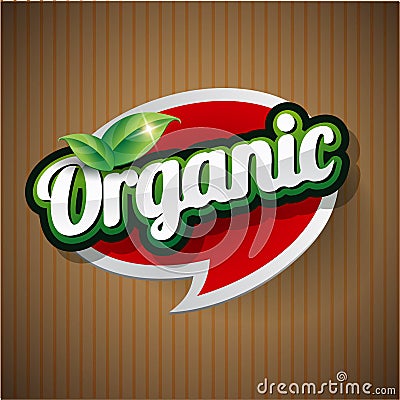 Organic Label vector Vector Illustration