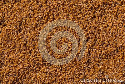 Organic Raw Sweet Light Brown Sugar Stock Photo