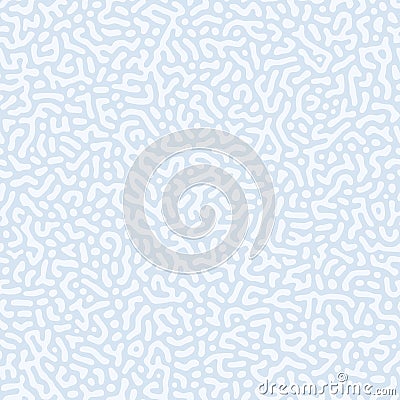 Organic seamless pattern. Irregular bacteria background. Repeated line patern. Dashes turing surface. Compound structure. Uneven Vector Illustration