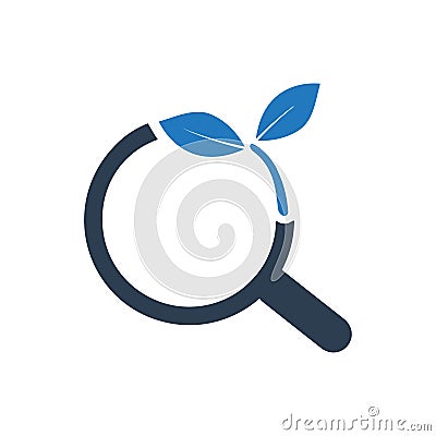 Organic Search Icon Vector Illustration