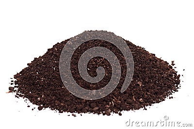 Organic soil Stock Photo