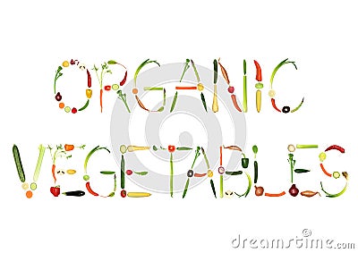 Organic Vegetables Stock Photo