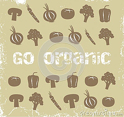 Organic Vegetables Stock Photo