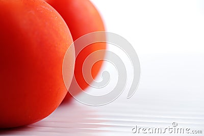 Organic vine tomatoes Stock Photo