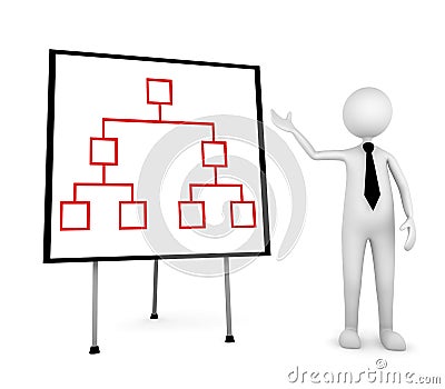 Organization Presentation Stock Photo