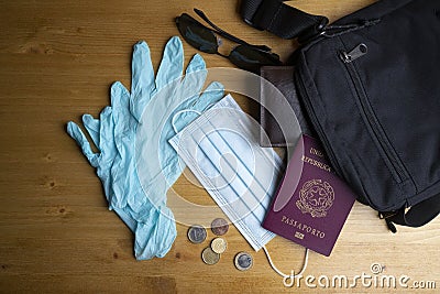 Protections for travellng Stock Photo