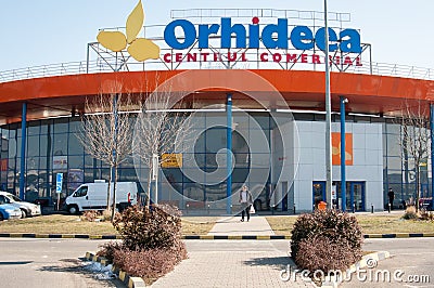 Orhideea shopping mall Editorial Stock Photo