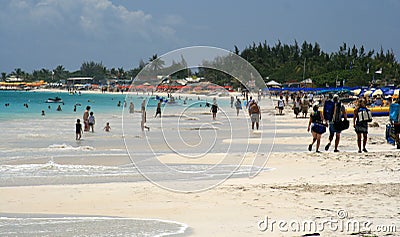 Orient Bay Beach Stock Photo