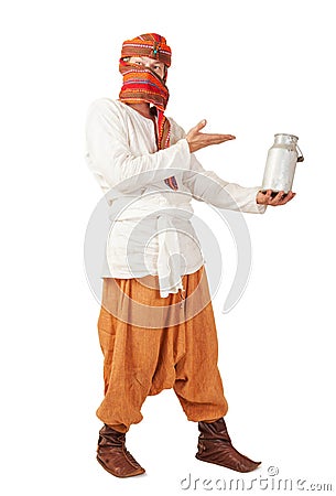 Orient peasant Stock Photo