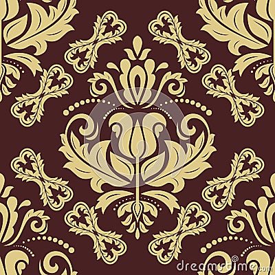 Orient Seamless Vector Background Vector Illustration