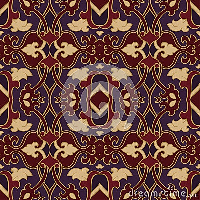 Oriental abstract ornament. Stock Photo