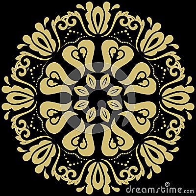 Oriental Abstract Pattern Stock Photo