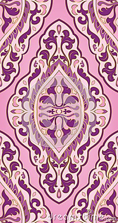 Oriental abstract pattern. Vector Illustration