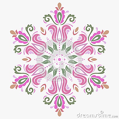 Oriental Abstract Pattern Stock Photo