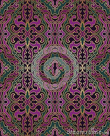 Oriental abstract pattern. Vector Illustration