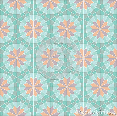 Oriental background with flower of life pattern Stock Photo